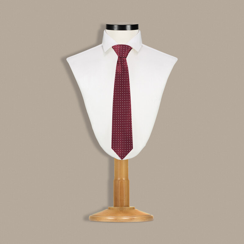 Bordo Renk Desenli Kravat C105 