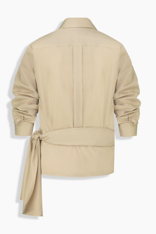 Bresse Koyu Bej Gömlek - SARAR WOMAN