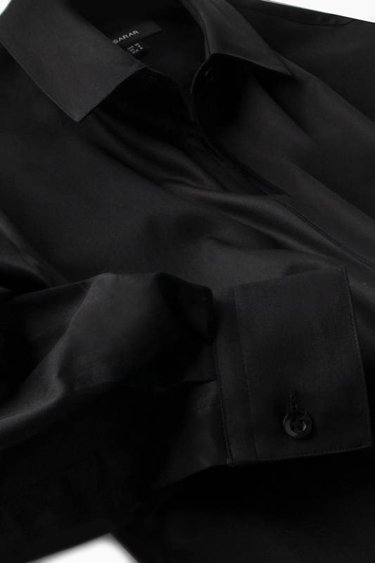 Bresse Siyah Gömlek - SARAR WOMAN