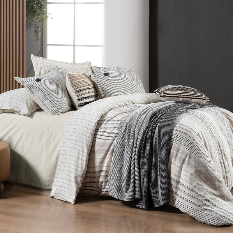 Calamor Nevresim Takımı King Size Bej - SAREV