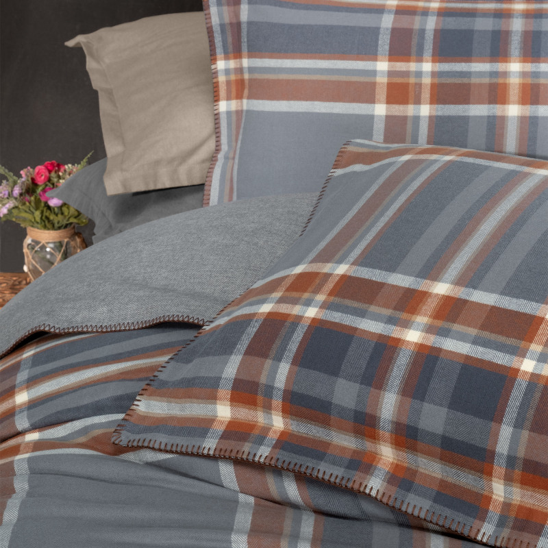 Callanısh Flanel Nevresim Takımı Çift Kişilik - SAREV