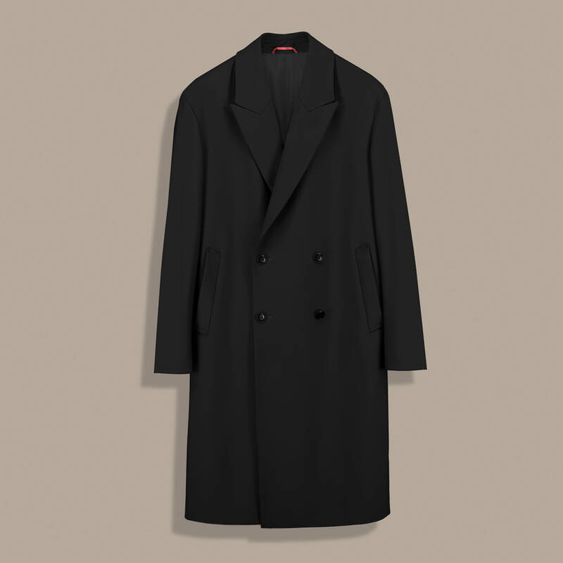 Carimbo Siyah Trençkot - 1