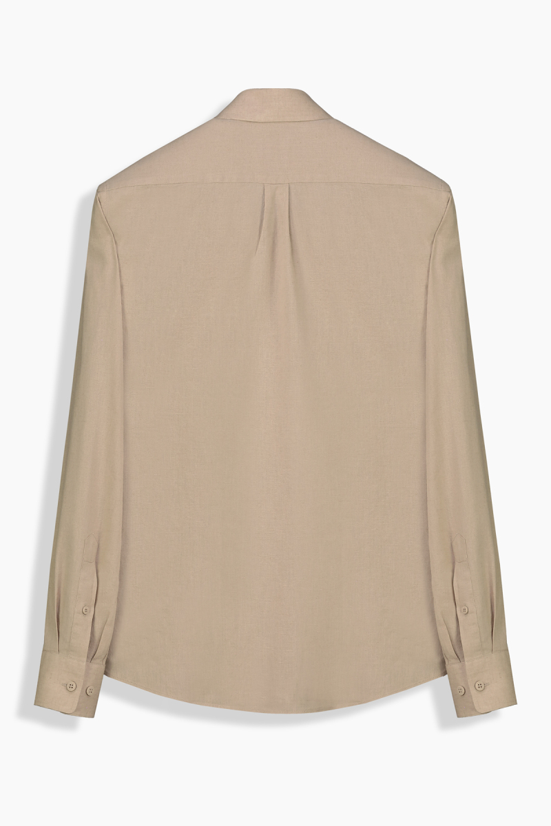 Carina Bej Regular Gömlek - 2