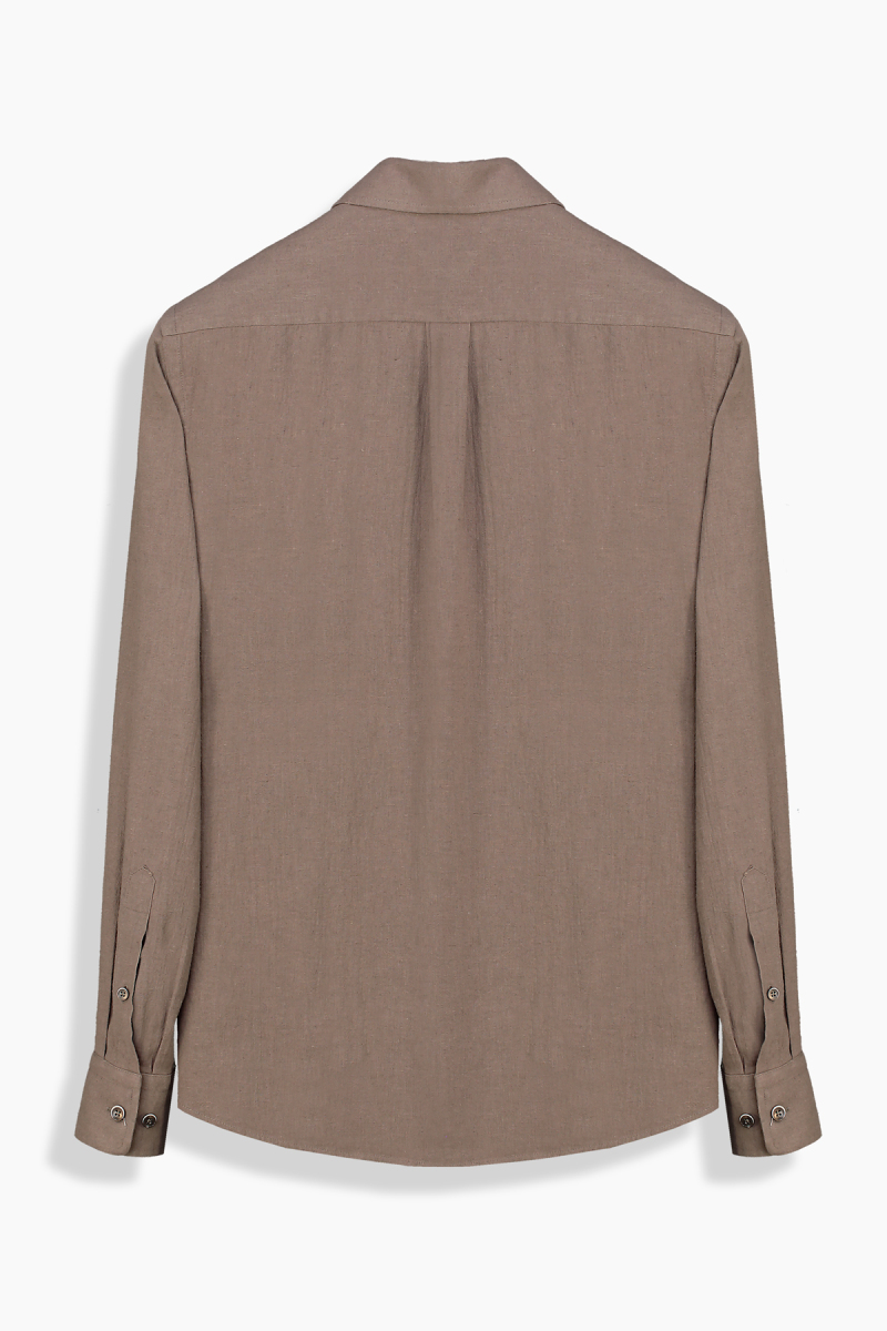 Carina Kahverengi Regular Gömlek - 2