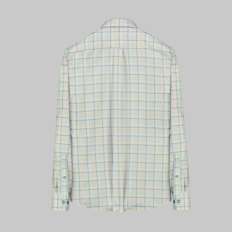 Carina Kareli Yeşil Gömlek - 2