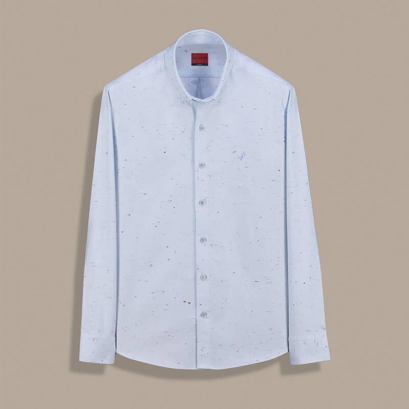 Carina Klasik Mavi Gömlek - 1