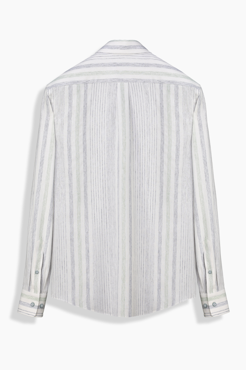 Carina Regular Uzun Kol Lacivert Gömlek - 2