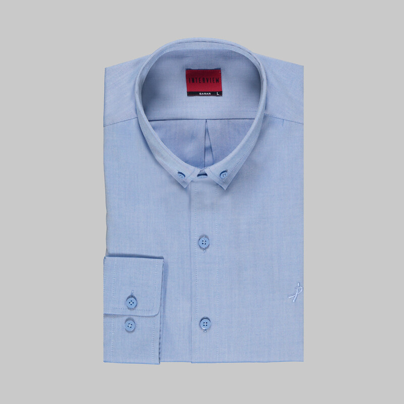 Carina Açık Mavi Gömlek - INTERVIEW