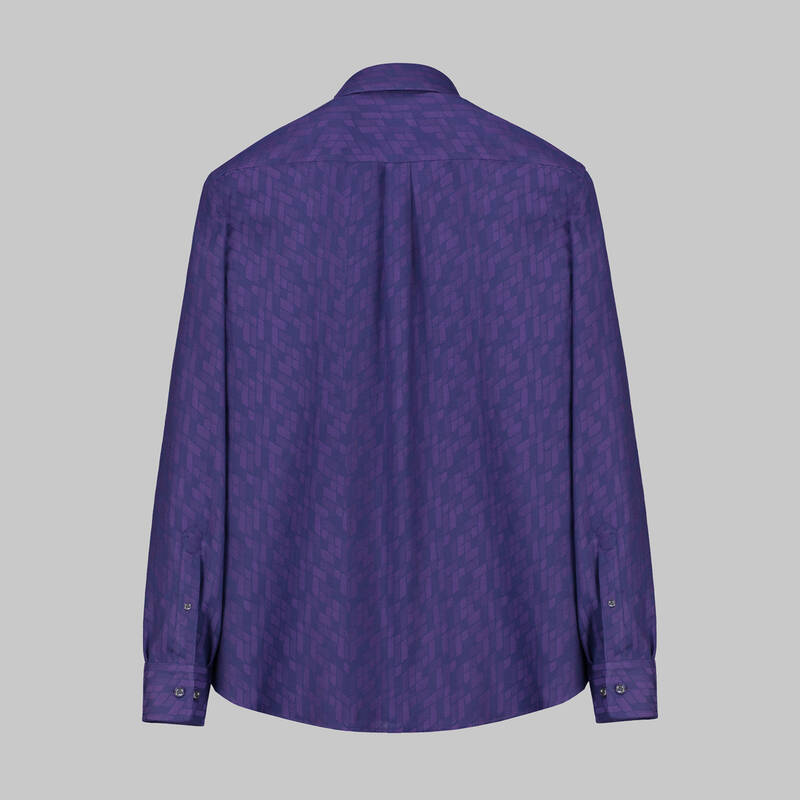 Carina Mor Desenli Gömlek - 2