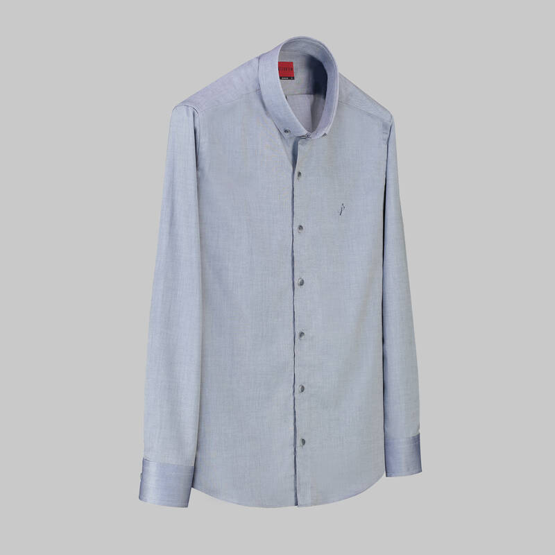 Carina Gri Gömlek - 1