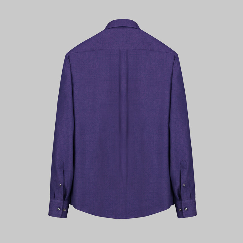 Carina Desenli Mor Gömlek - INTERVIEW