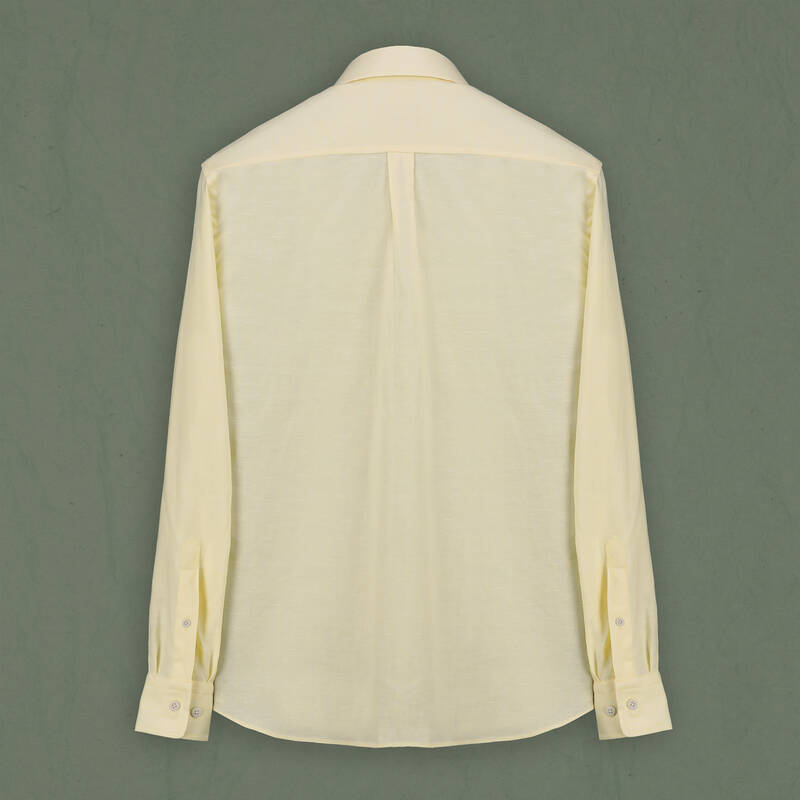 Carina Uzun Kol Sarı Gömlek - 2