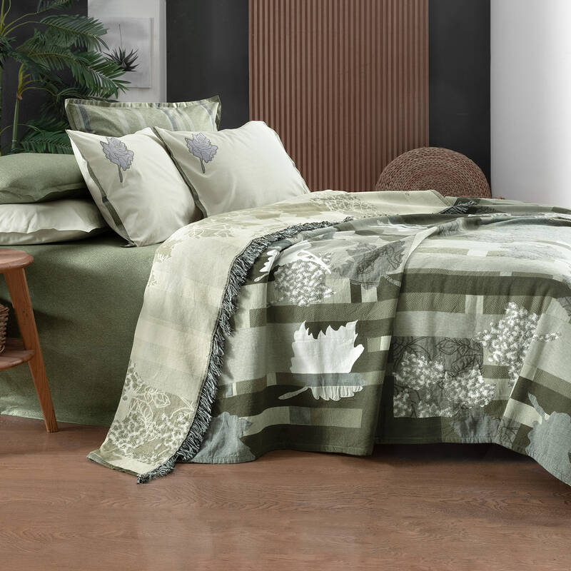 Carnala Pike Takımı Tek Kişilik Yeşil - 2