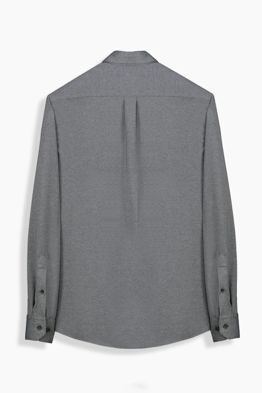 Casper Uzun Kol Siyah Gömlek - INTERVIEW