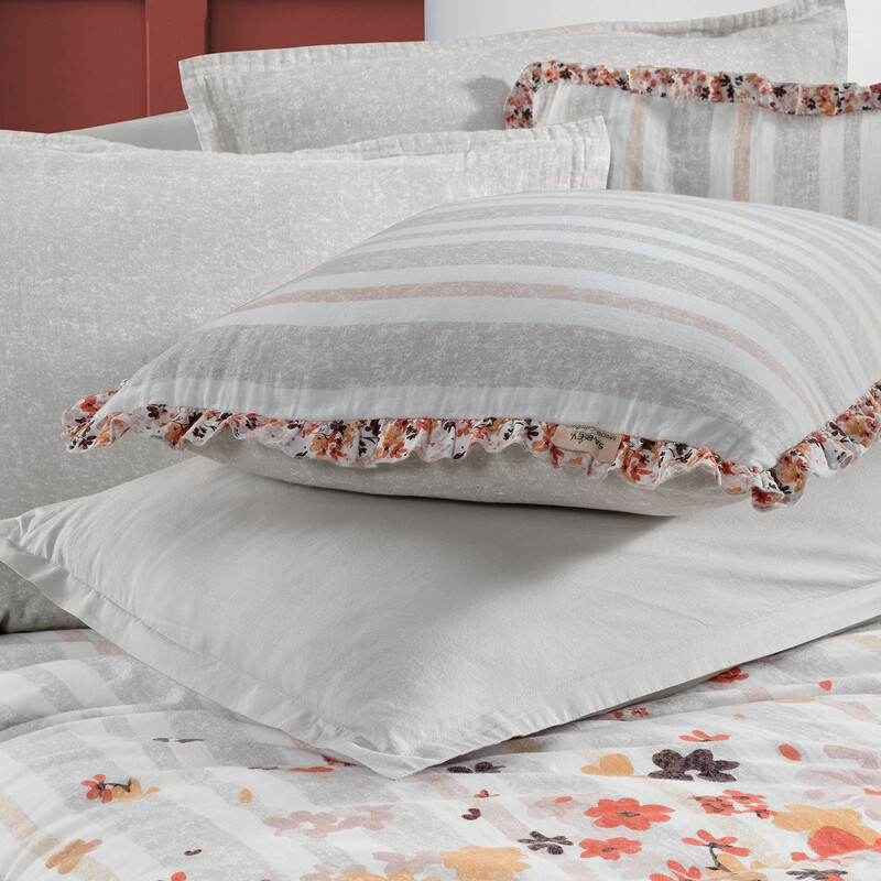 Catalina Nevresim Takımı King Size Bej - SAREV