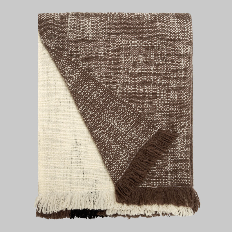 Chaca Throw 130x170 Mocha 