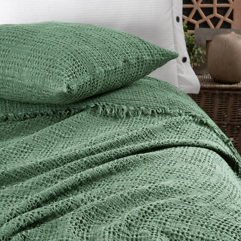 Cher Yatak Örtüsü Tek Kişilik Açık Yeşil - 2