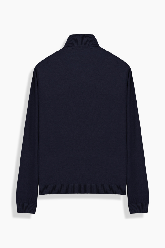 Chic Tam Balıkçı Lacivert Triko - SARAR WOMAN