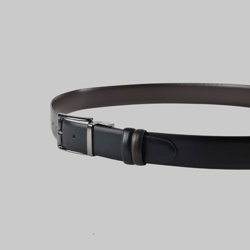 Çift Taraflı Siyah Kahverengi Kemer - SARAR