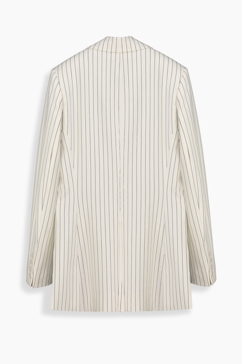 Cleir Çizgili Bej Ceket - 2