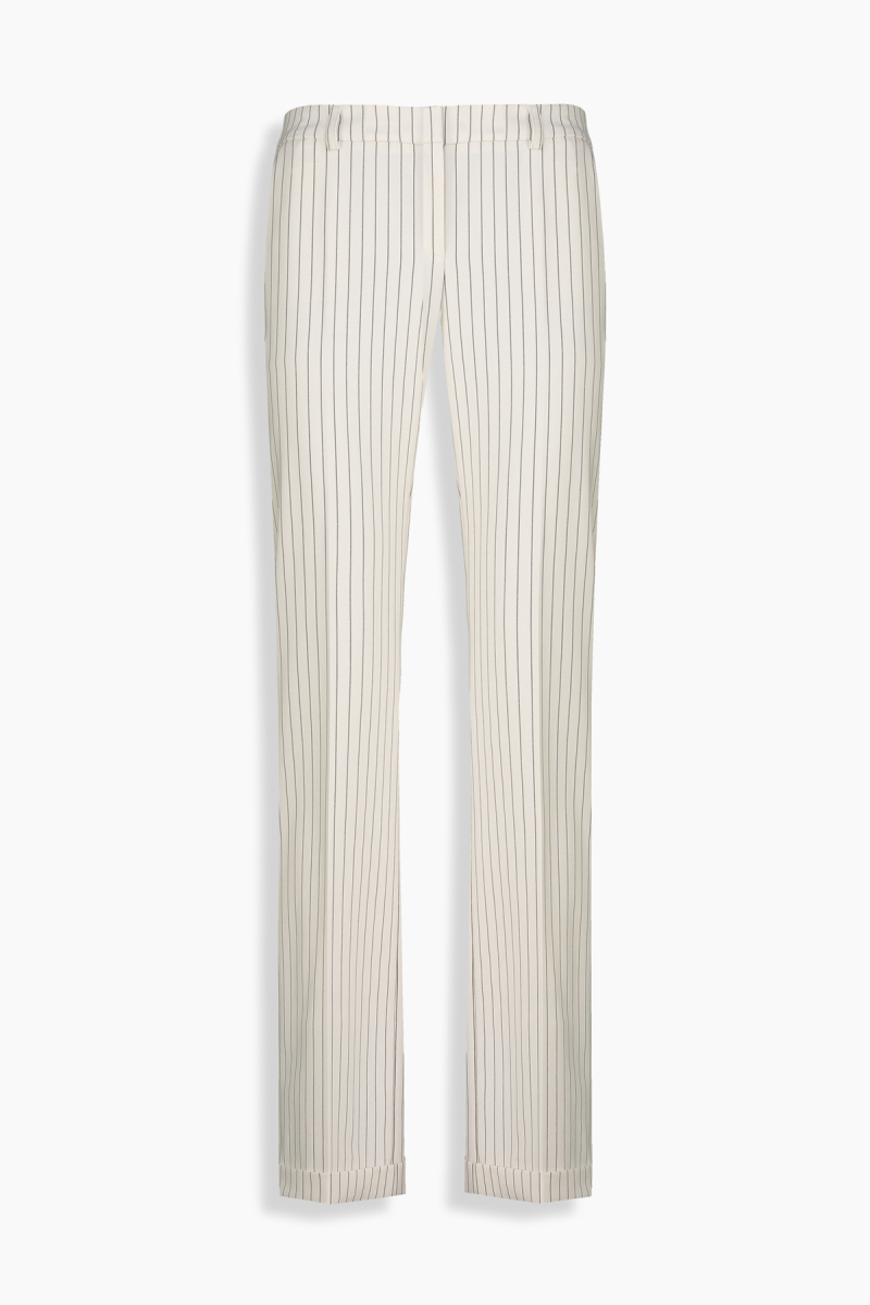 Cleir Çizgili Bej Pantolon - 1