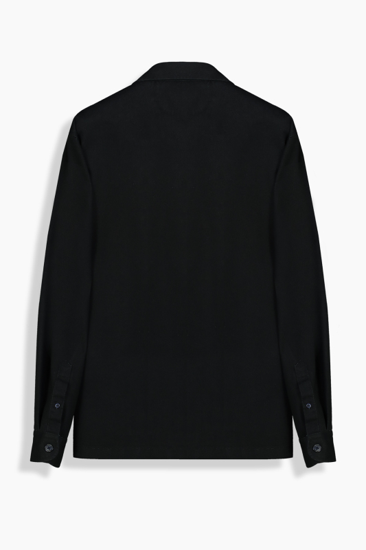 Cleve Siyah Regular Gömlek - CCS SARAR