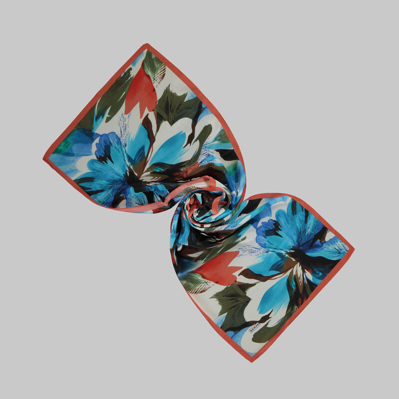 Çok Renkli Fular F76 - SARAR (1)