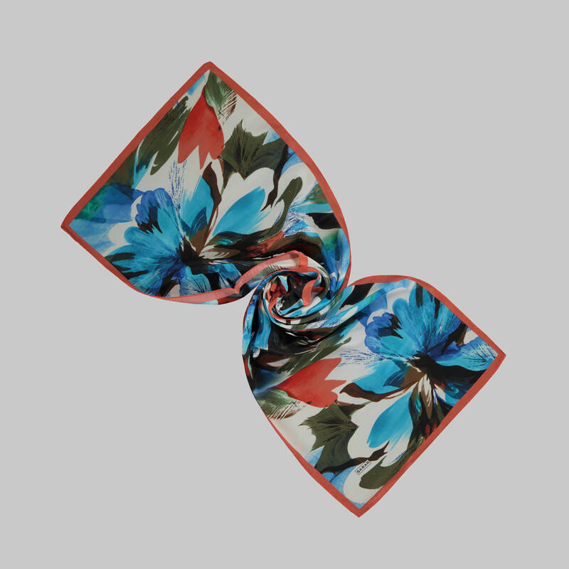 Çok Renkli Fular F76 - 2