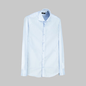 Como Slim Fit Açık Mavi Gömlek 