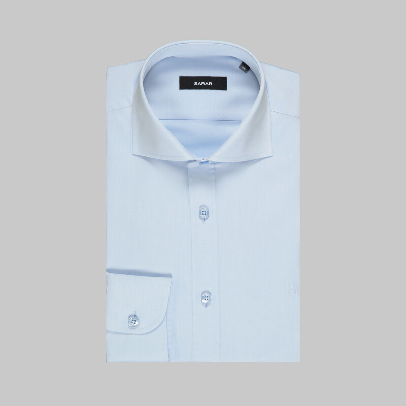 Como Slim Açık Mavi Gömlek - SARAR
