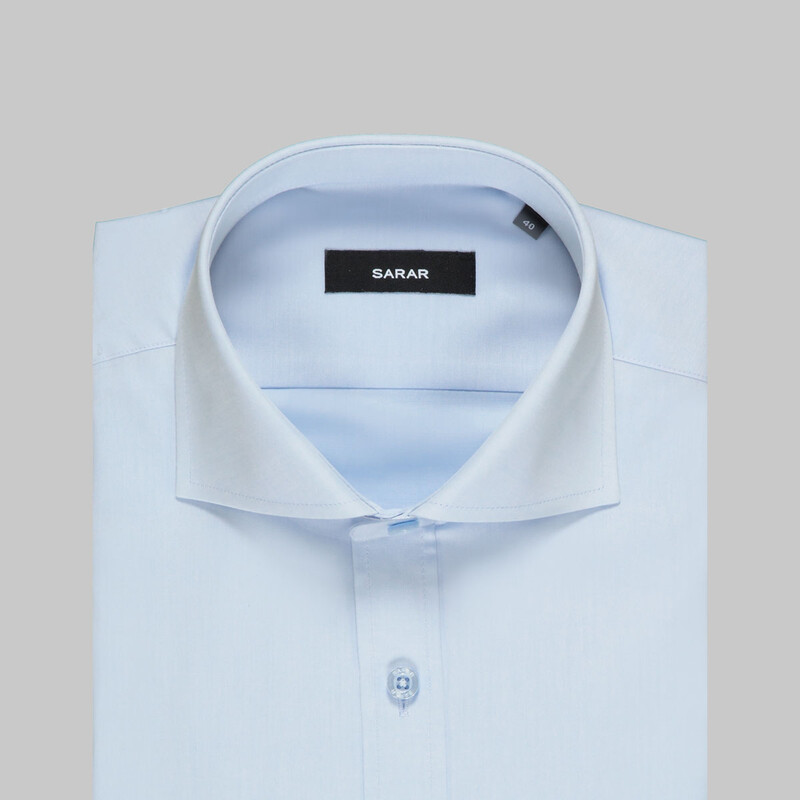Como Slim Açık Mavi Gömlek - SARAR