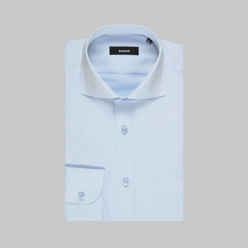 Como Slim Açık Mavi Gömlek - 3