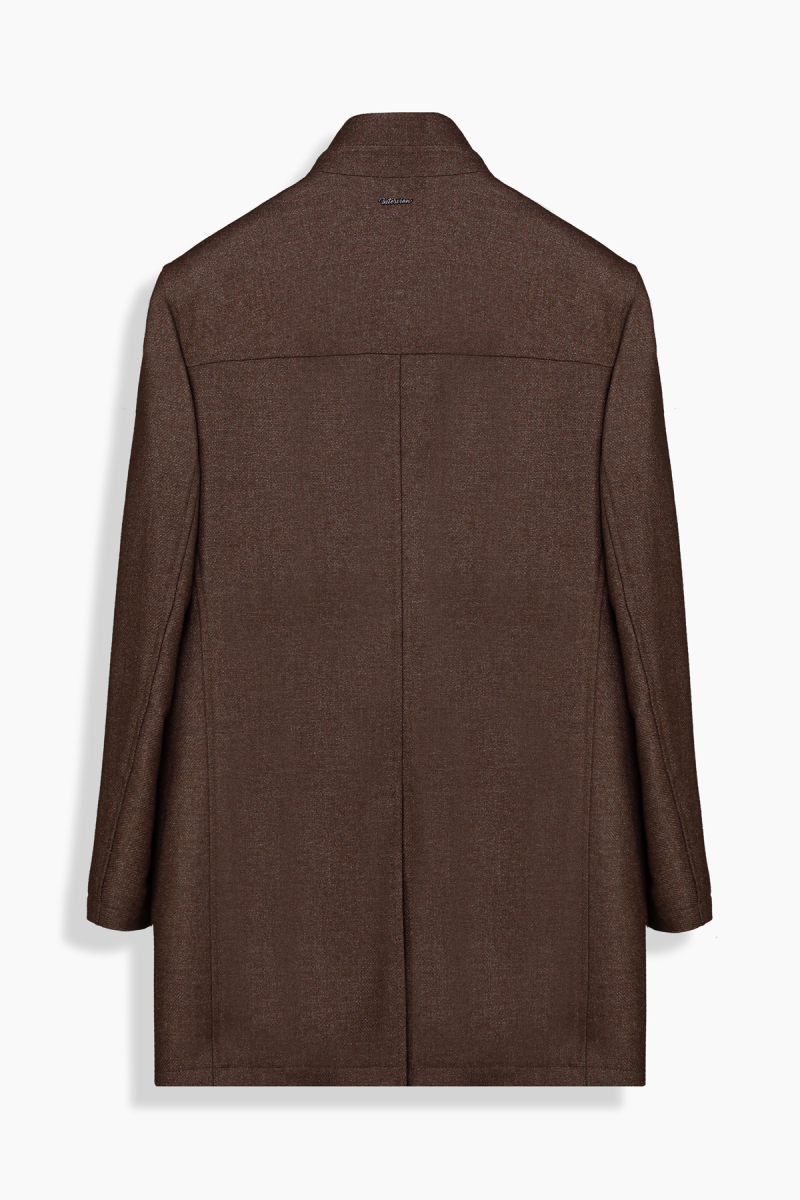 Conroy Relax Fit Kahverengi Palto - 2