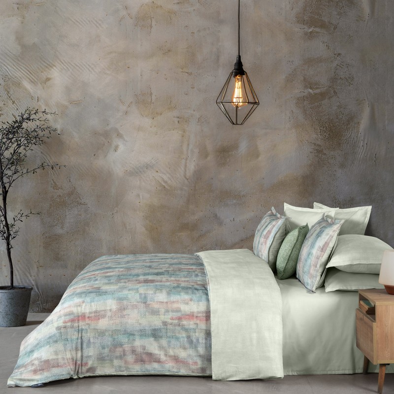 Damien Pamuk Saten Nevresim Takımı Çift Kişilik - SAREV