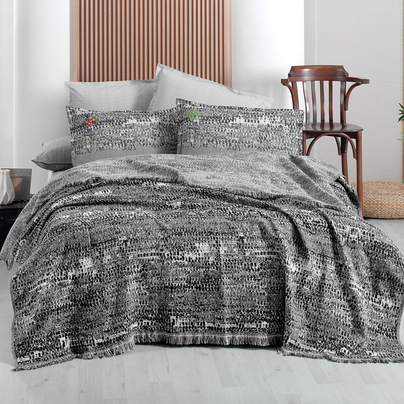 Darcia Pike Takımı Tek Kişilik Siyah 