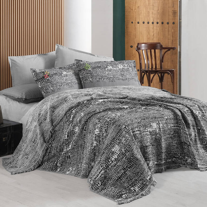 Darcia Pike Takımı Tek Kişilik Siyah - 2