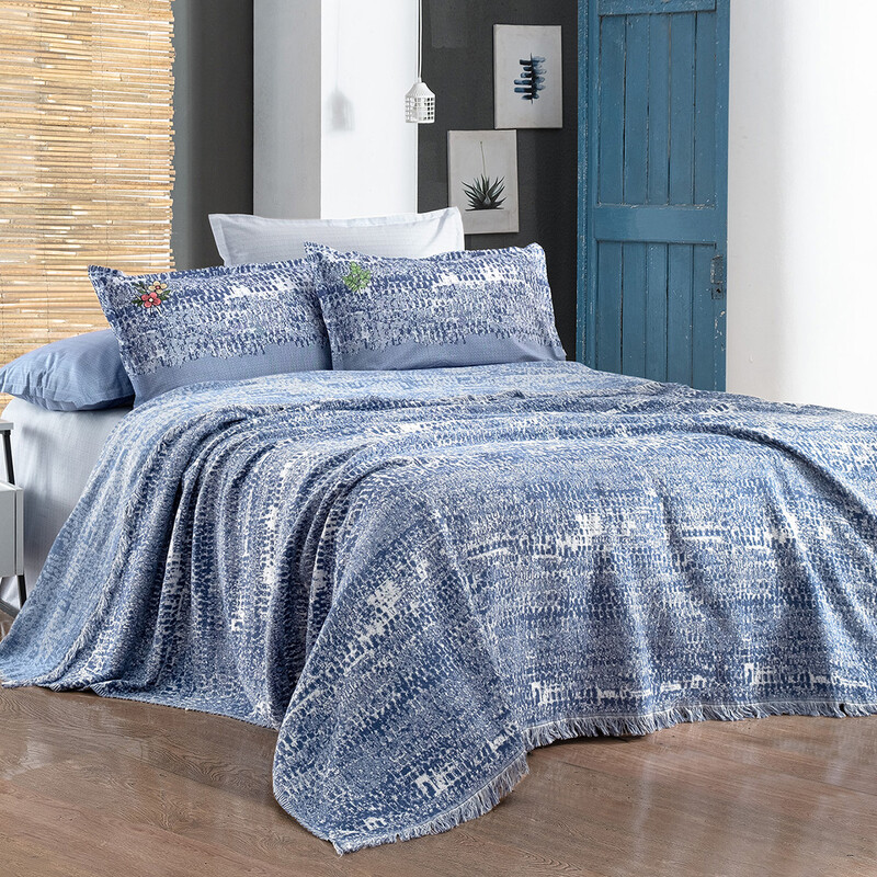 Darcia Pike Takımı Tek Kişilik İndigo - SAREV