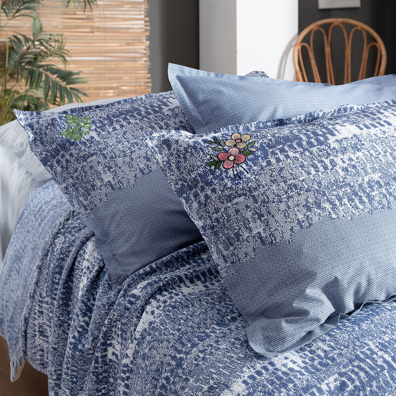 Darcia Pike Takımı Tek Kişilik İndigo - SAREV