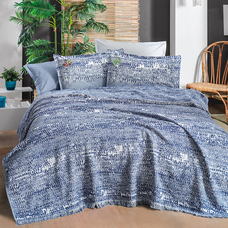 Darcia Pike Takımı Tek Kişilik İndigo 