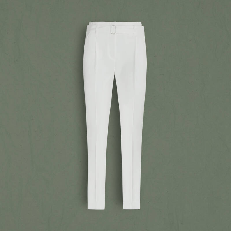 Delany Beyaz Pantolon - 1