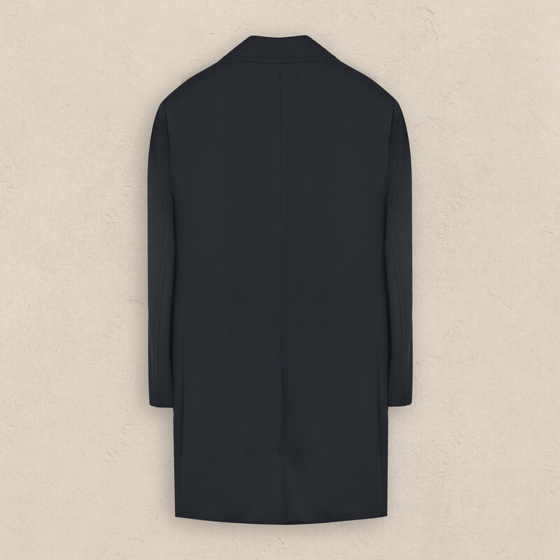 Delmira Lacivert Palto - INTERVIEW