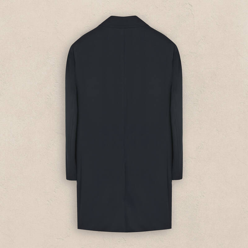 Delmira Lacivert Palto - 3