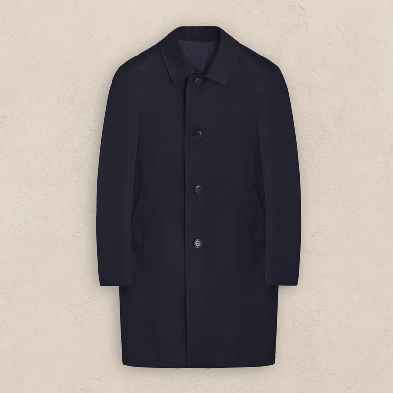 Delmira Lacivert Palto - INTERVIEW