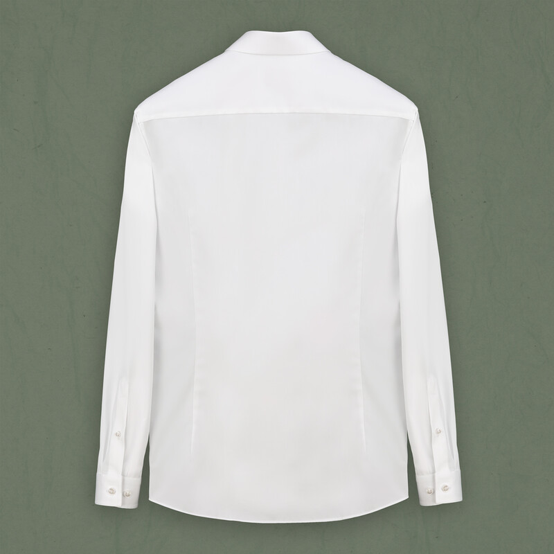 Demba Uzun Kol Soho Beyaz Pamuklu Gömlek - INTERVIEW