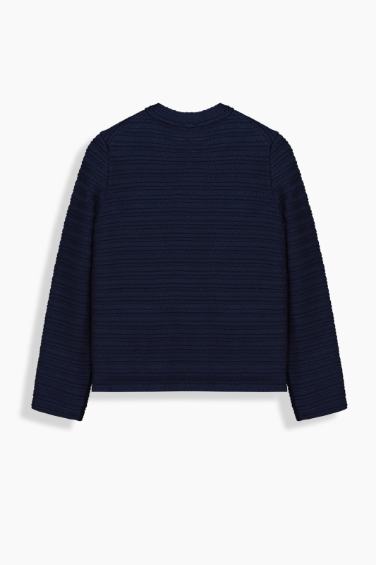 Dena Düğmeli Açık Lacivert Hırka - SARAR WOMAN