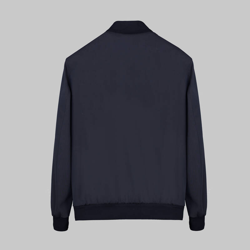 Dijon Fermuarlı Lacivert Mont - 2