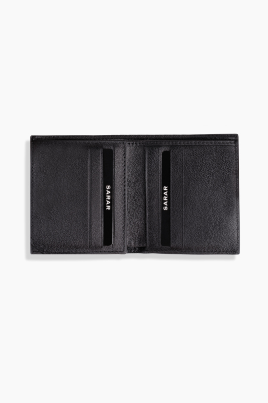 Dikey Siyah Cüzdan - SARAR