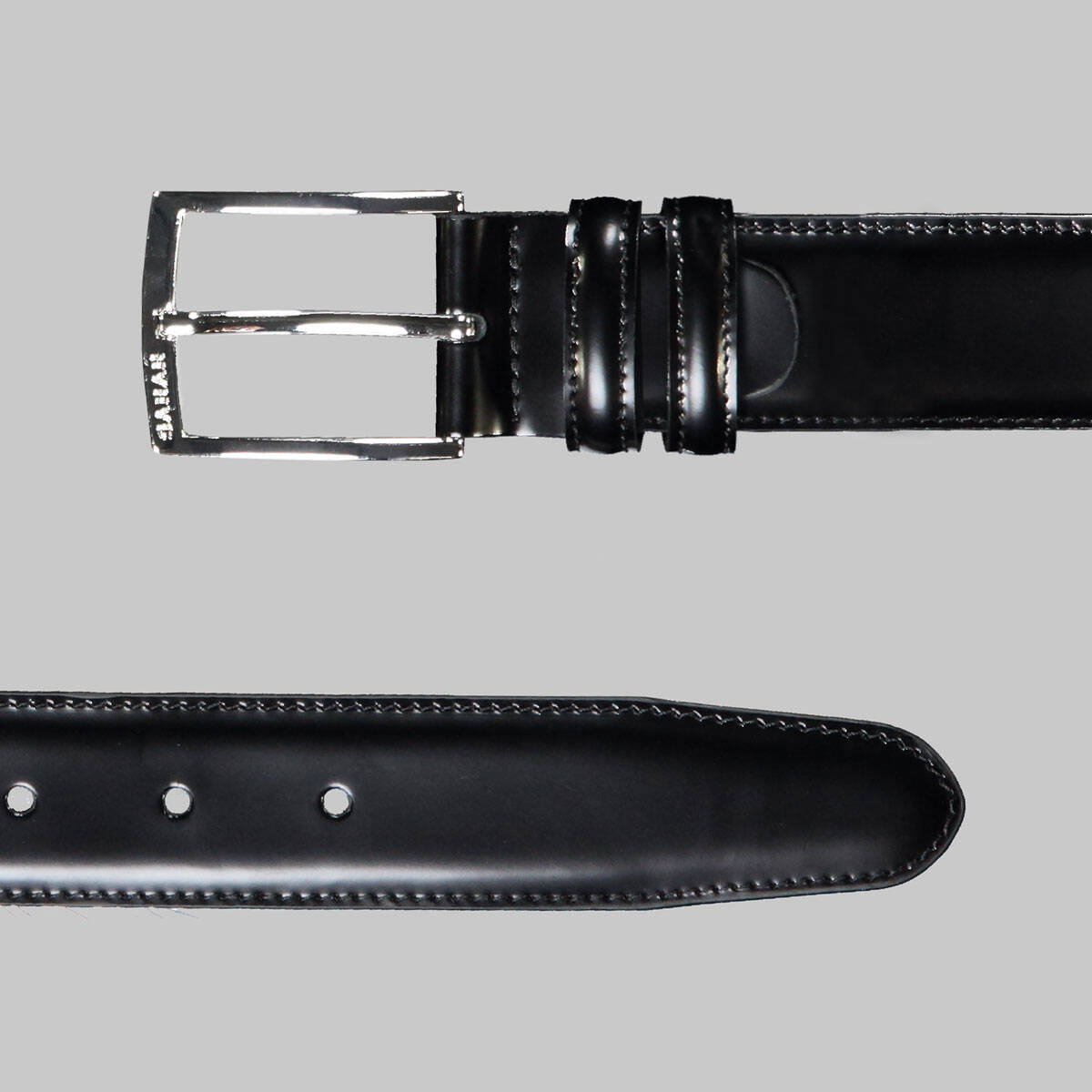 Dikişli Kemer Siyah - 3