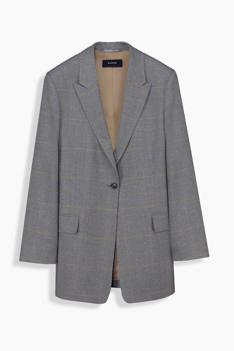 Dolly Ekose Açık Gri Ceket - 2