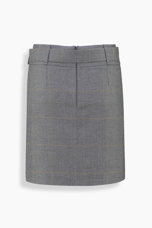 Dolly Ekose Açık Gri Etek - SARAR WOMAN